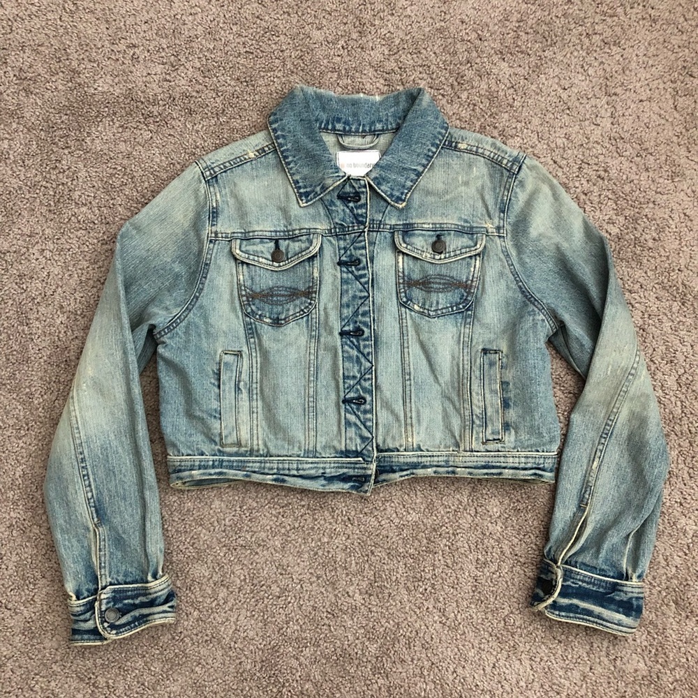 No Boundaries Denim Jacket Juniors XL